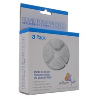 Pioneer Pet Round Fountain Filter Replacement for Vortex Fountain 55-3046 image