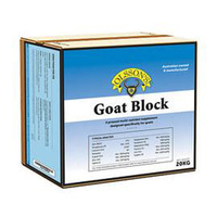 Olsson Goat Block Salt Lick Multi Mineral Supplement 20kg image