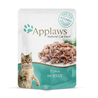 Applaws Natural Cat Food Tuna In Jelly Pouch 70g 16 Pack  image