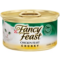 Fancy Feast Wet Cat Food Chicken Feast Chunky 24 x 85g image