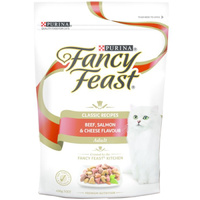 Fancy Feast Dry Beef Salmon & Cheese Cat Food 450g x 4  image