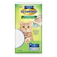 Ezi Lockodour Cat Litter System Absorbant Cat Pads 4 Pack image