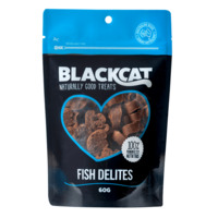 Blackcat Cat Natural Tasty Treats Fish Delites 60g (WP) image