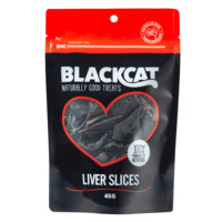 Blackcat Cat Natural Tasty Treats Liver Slices 45g image