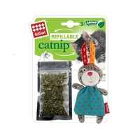 Gigwi Refillable Catnip Multi Teabag Rabbit Cat Toy  image