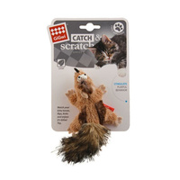 Gigwi Catch Series Scratch Chipmunk With Catnip Cat Toy  image