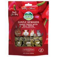 Oxbow Simple Rewards Small Animals Baked Treats w/ Bell Pepper 85g image
