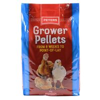 Peters Grower Pellets from 6 Weeks to Point of Lay Chicken Feed 4kg image