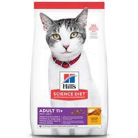 Hills Adult 11+ Age Defying Dry Cat Food Chicken - 2 Sizes image