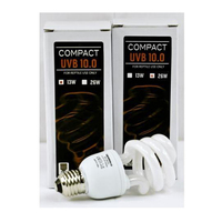 Venom Gear Compact UVB 10.0 Heat Lamp Reptile Heat Spiral E27 - 2 Sizes image