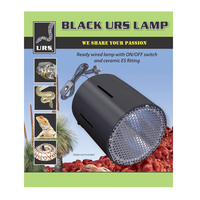 URS Ceramic Es Fitting Reptile Vivarium Heat Lamp - 2 ColoURS image