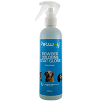 Petway Petcare Powder Cologne Coat Gloss Dog Spray - 2 Sizes image