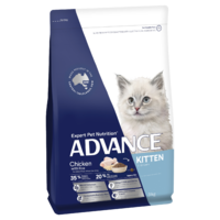 Advance Kitten 2-12 Months Dry Cat Food Chicken w/ Rice - 2 Sizes image