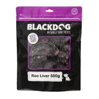 Blackdog Roo Liver Natural Dog Chew Treats - 2 Sizes image
