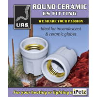 URS Ceramic Globe Holder Edison Screw Fitting Light Bulb Holder  image