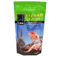 URS Lizard Food Adult Formula Reptile Complete Balanced Diet 200g  image