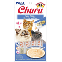 Inaba Churu Creamy Cat Treat Tuna Recipe 6 x 56g image