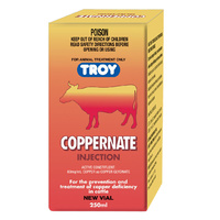 Troy Coppernate Vial for Copper Deficiency in Cattle 250ml  image