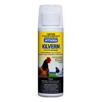 Vetsense Kilverm Anti-Wormer for Poultry Caecal & Hairworm 125ml image