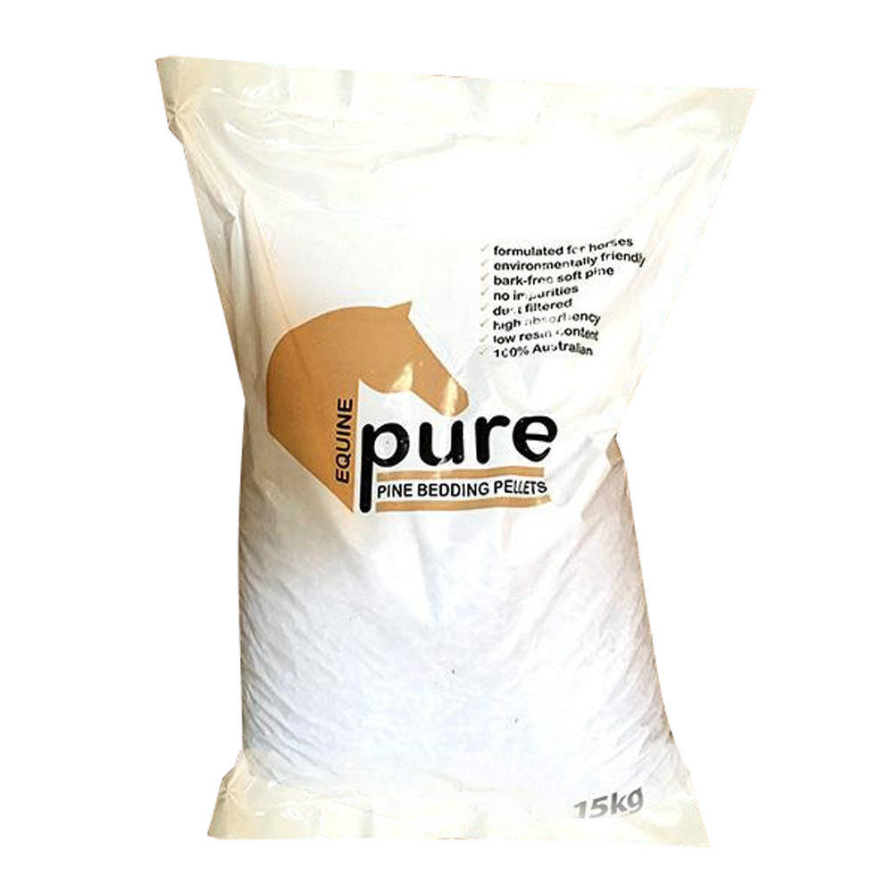 Equine Pure Pine Ultimate Stable Bedding Pellets for Horses 15kg - Equine  Pure Delights