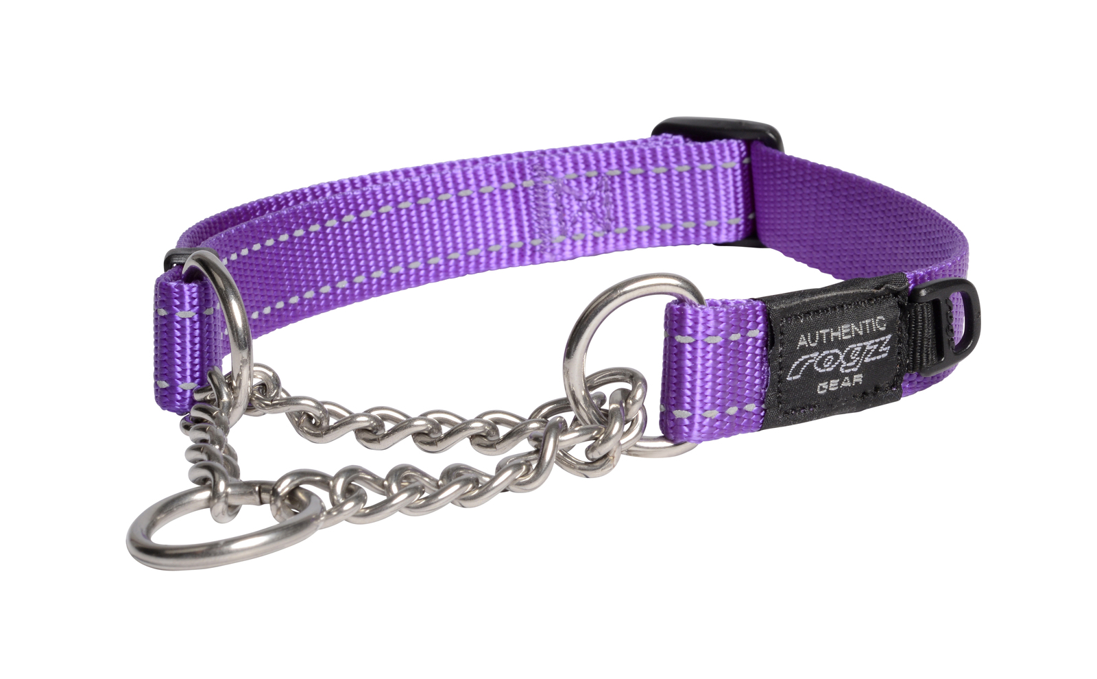 Rogz Control Obedience Non-Slip Dog Collar Purple Large