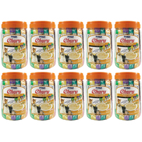 10 x Inaba Churu Puree Chicken Varieties Cat Food Topper 50 x 14g image