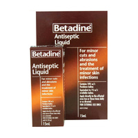 Betadine Liquid Treatment For Minor Infection 15ml  image
