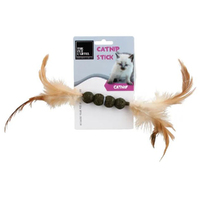 The Pet Cartel Catnip Stick Balls w/ Feather Interactive Play Cat Toy image