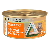 Trilogy Adult Instinctual Wet Cat Food Chicken in Bone Broth 24x 85g image