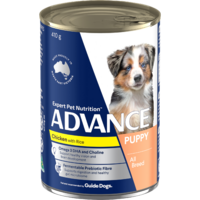 Advance Puppy Plus Growth Wet Dog Food Chicken w/ Rice 12 x 410g image