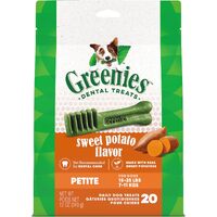 Greenies Dental Treats Sweet Potato for Petite Dogs 7-11kgs 340g image