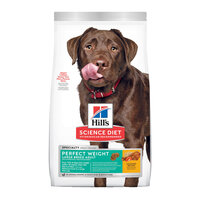 Hills Adult Large Breed Perfect Weight Dry Dog Food Chicken 12.9kg image