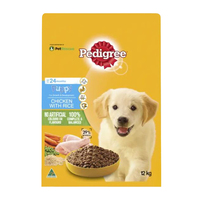 Pedigree Puppy Meaty Bites Dry Puppy Food w/ Chicken & Rice 12kg image