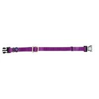 Prestige Pet 3/8 Inch Adjustable Cat Collar Purple - 2 Sizes image