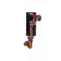 Scream 2-Knot Rope Tug & Toss Interactive Play Dog Toy - 2 Sizes image