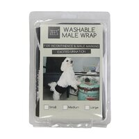 Zeez Washable Diaper Male Wrap for Incontinence & Male Marking - 3 Sizes image
