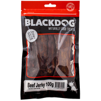 Blackdog Beef Jerky Dog Chew Tasty Treats - 2 Sizes image