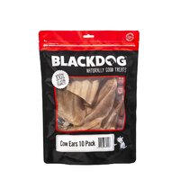 Blackdog Cows Ears Natural Dog Chew Treats - 2 Sizes image
