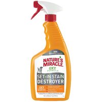 Natures Miracle Set in Stain Dog Odour Destroyer Spray - 2 Sizes image