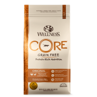 Wellness Core Adult Original Grain Free Dry Cat Food Turkey & Chicken - 2 Sizes image