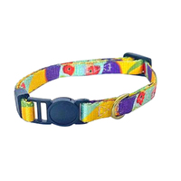 Anipal Gigi the Gouldian Finch Snag Proof Durable Cat Collar - 2 Sizes image