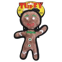 Tuffy Holiday Gingerbread Man Dog Squeaker Toy 28 x 19 x 4.6cm image