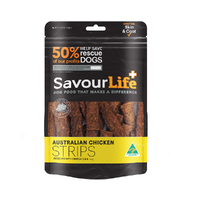 Savour Life Premium Dog Treat Strips Chicken 165g image