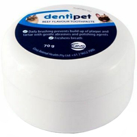 Dentipet Dog and Cat Dental Care Fresh Breath Toothpaste Beef 70g  image