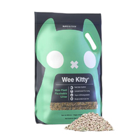 Rufus & Coco Wee Kitty Eco Plant Flushable Pet Cat Litter 4kg image